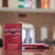 Best Leadership Books: stack of “Big-Hearted Leadership” by Donn Sorensen